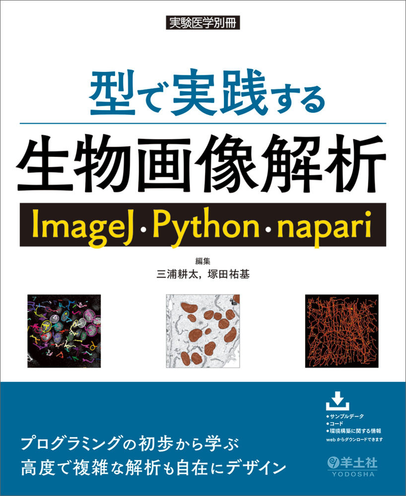 Practicing Biological Image Analysis Through Patterns: ImageJ, Python, and napari (Book cover)